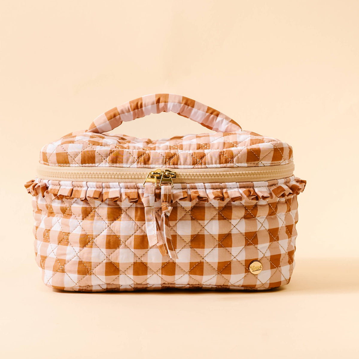 Maple Gingham Cosmetic