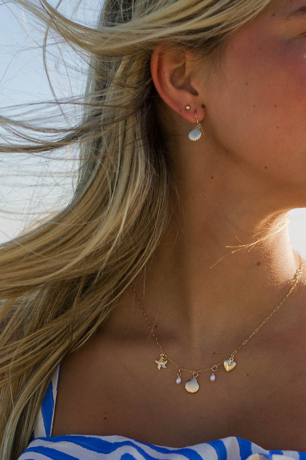 Siesta Key Charm Necklace
