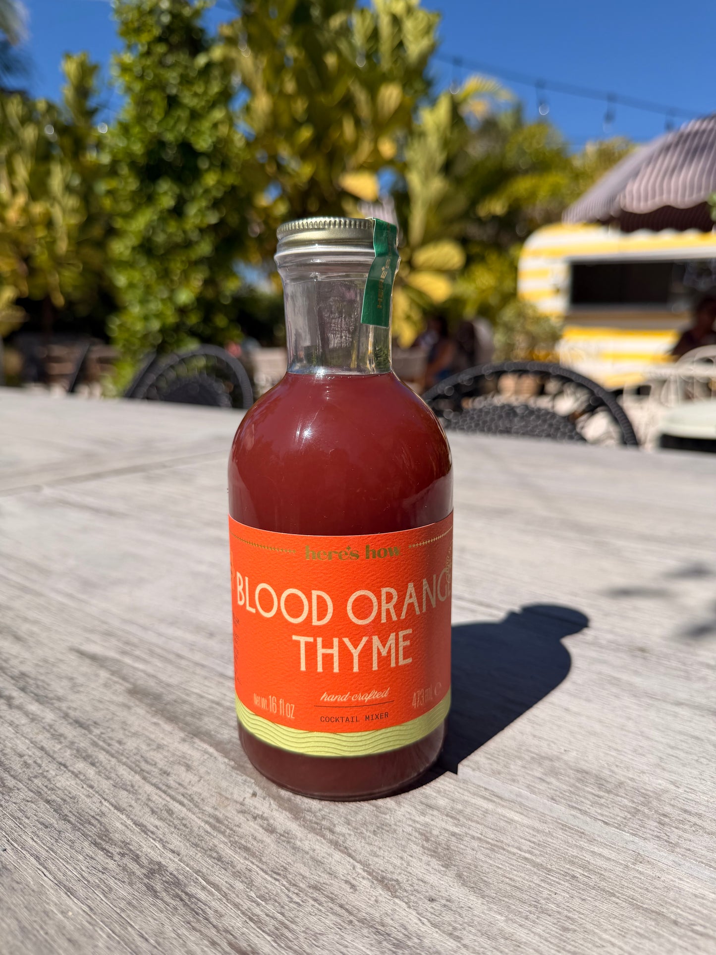 Blood Orange Thyme Mixer