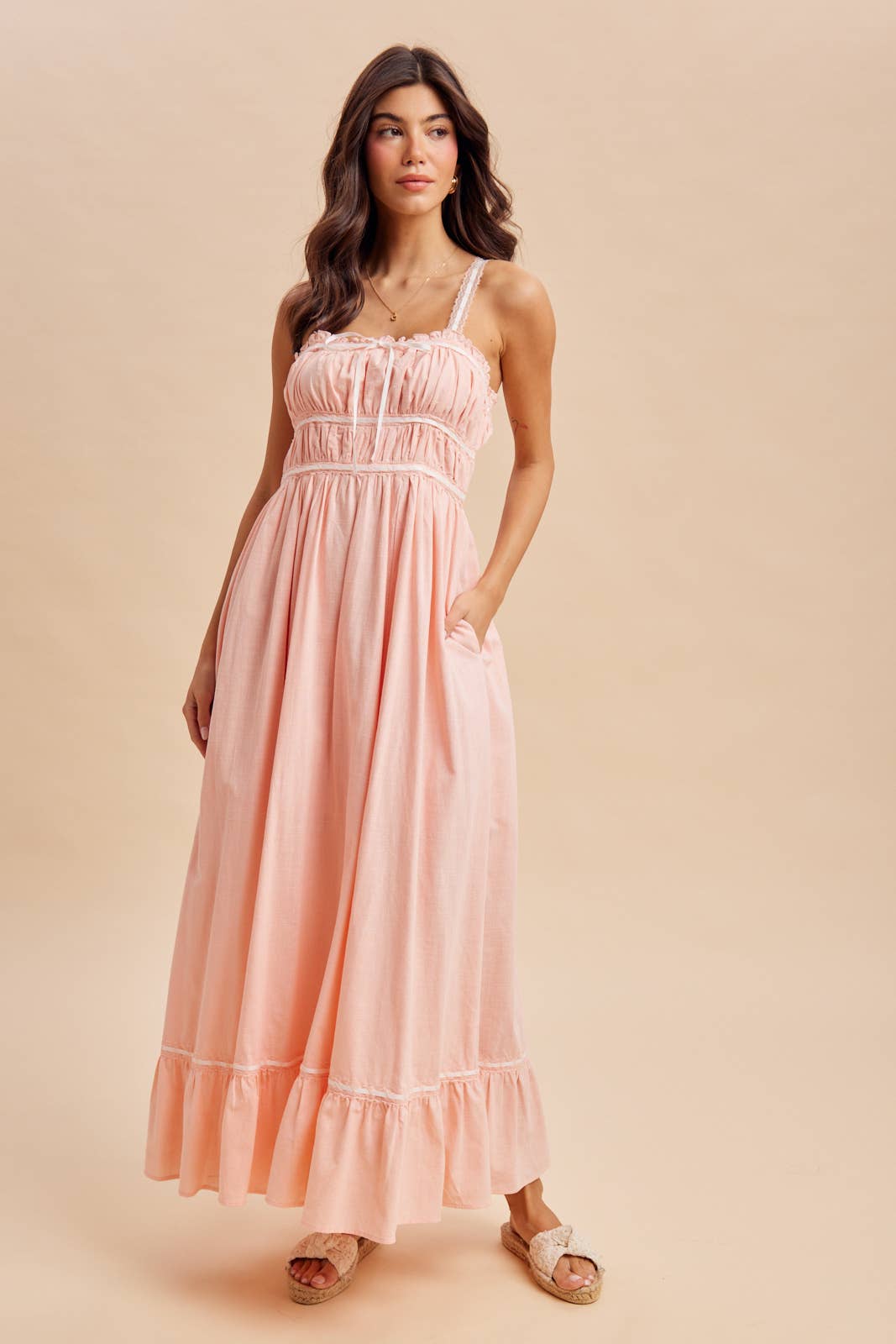Magnolia Lace Maxi Dress