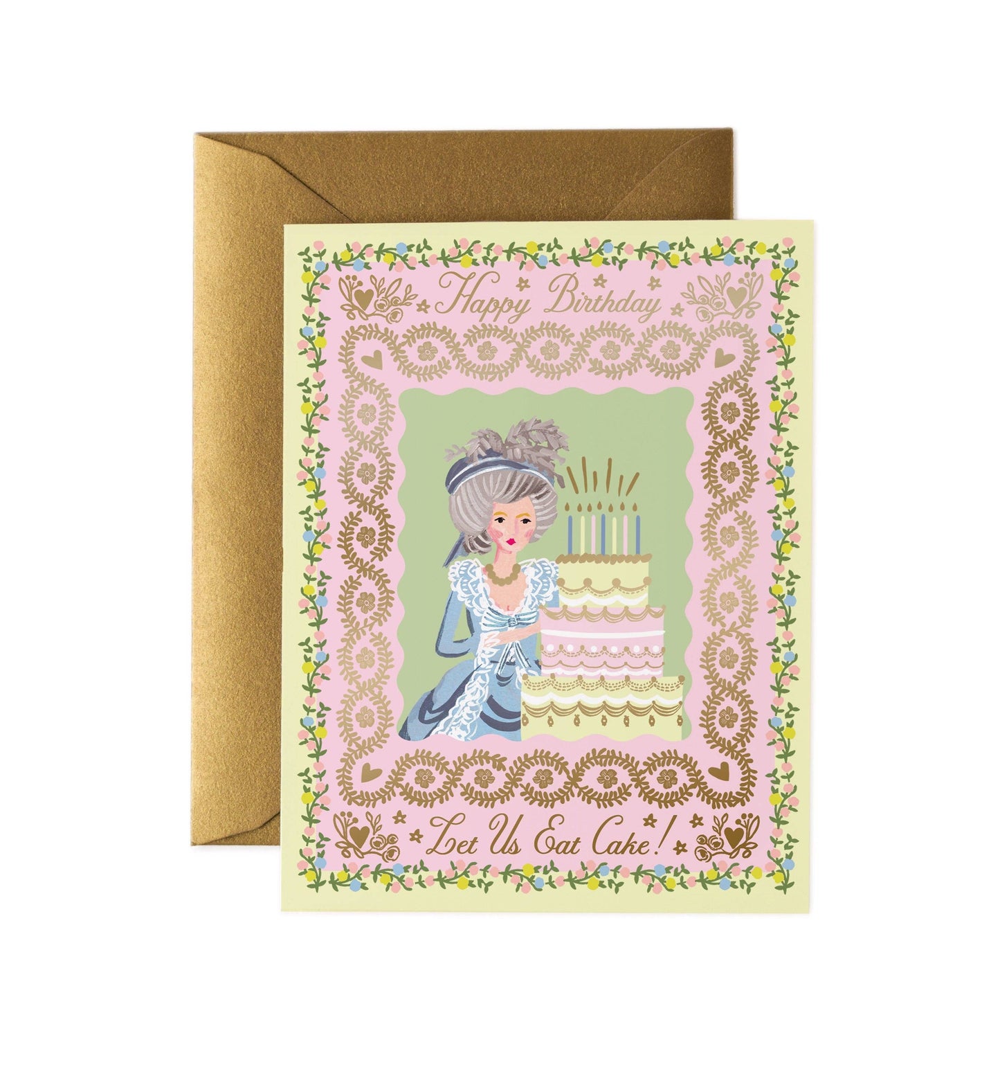 Let Us Eat Cake Birthday Card