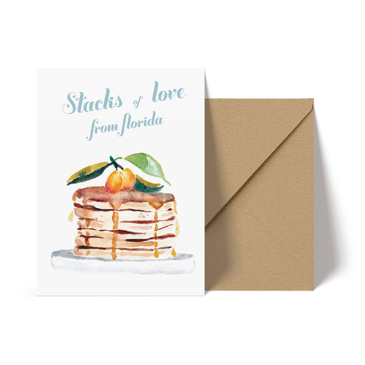 Stacks of Love Notecard