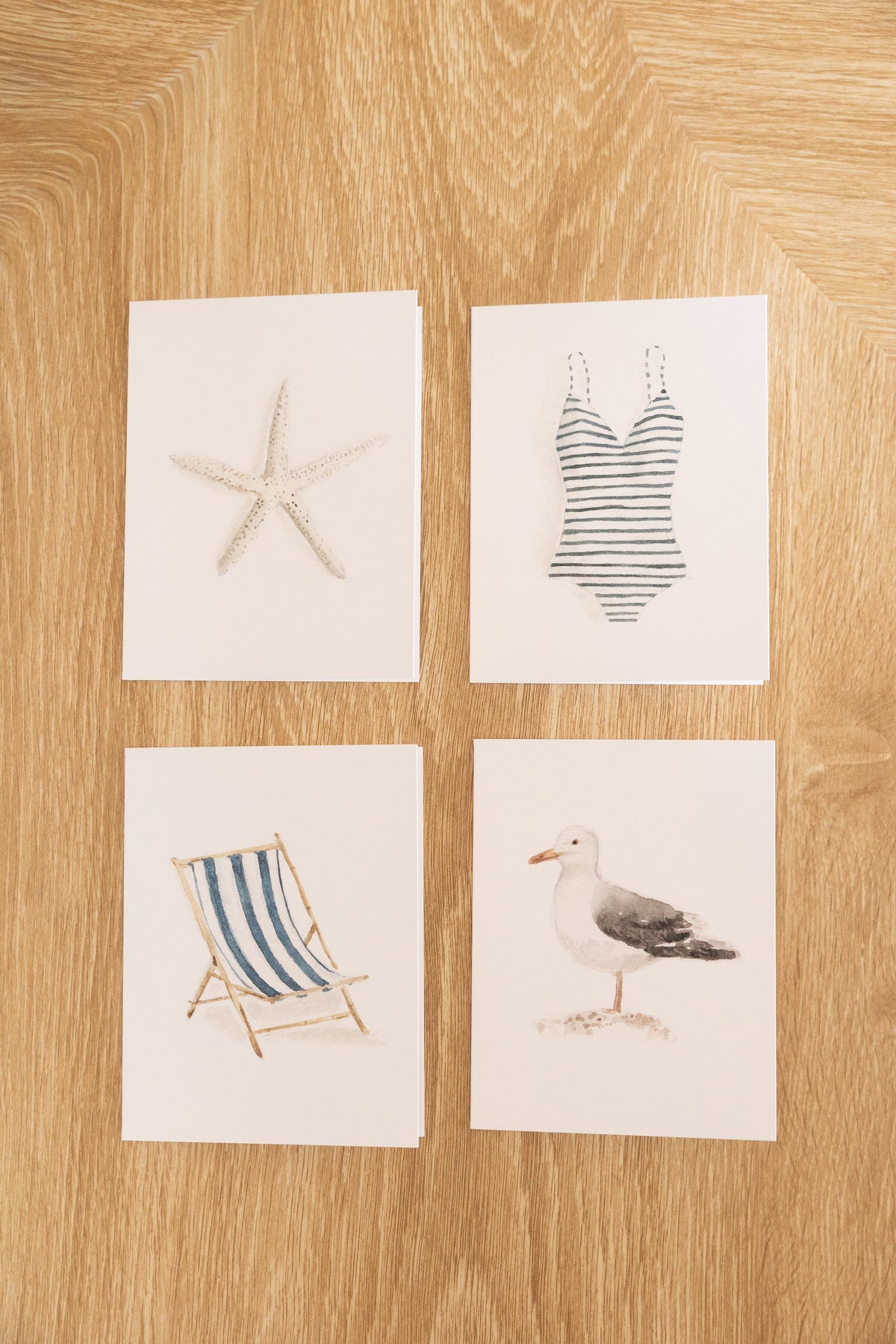 Summer notecards set