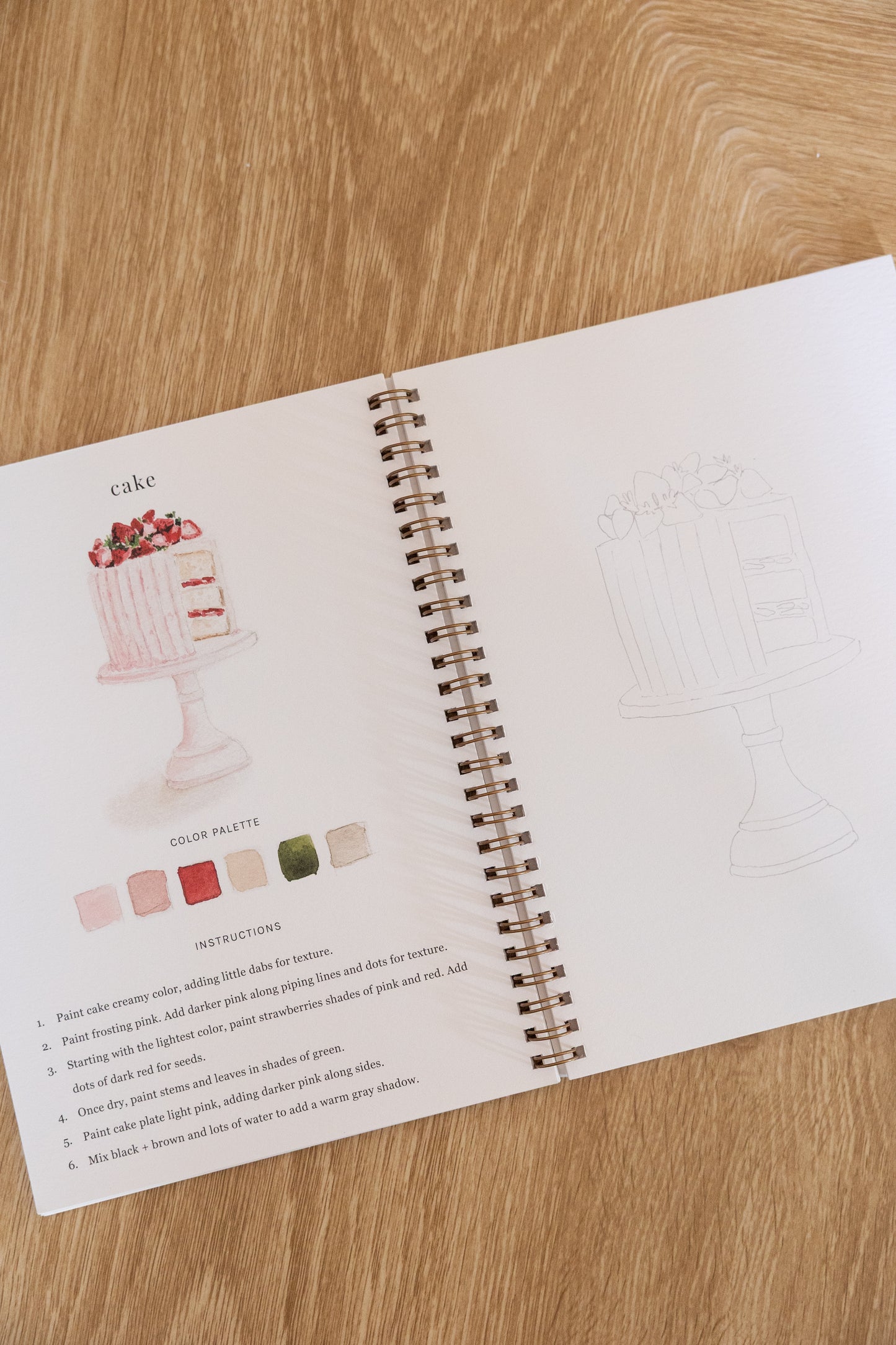 Baking Watercolor Book