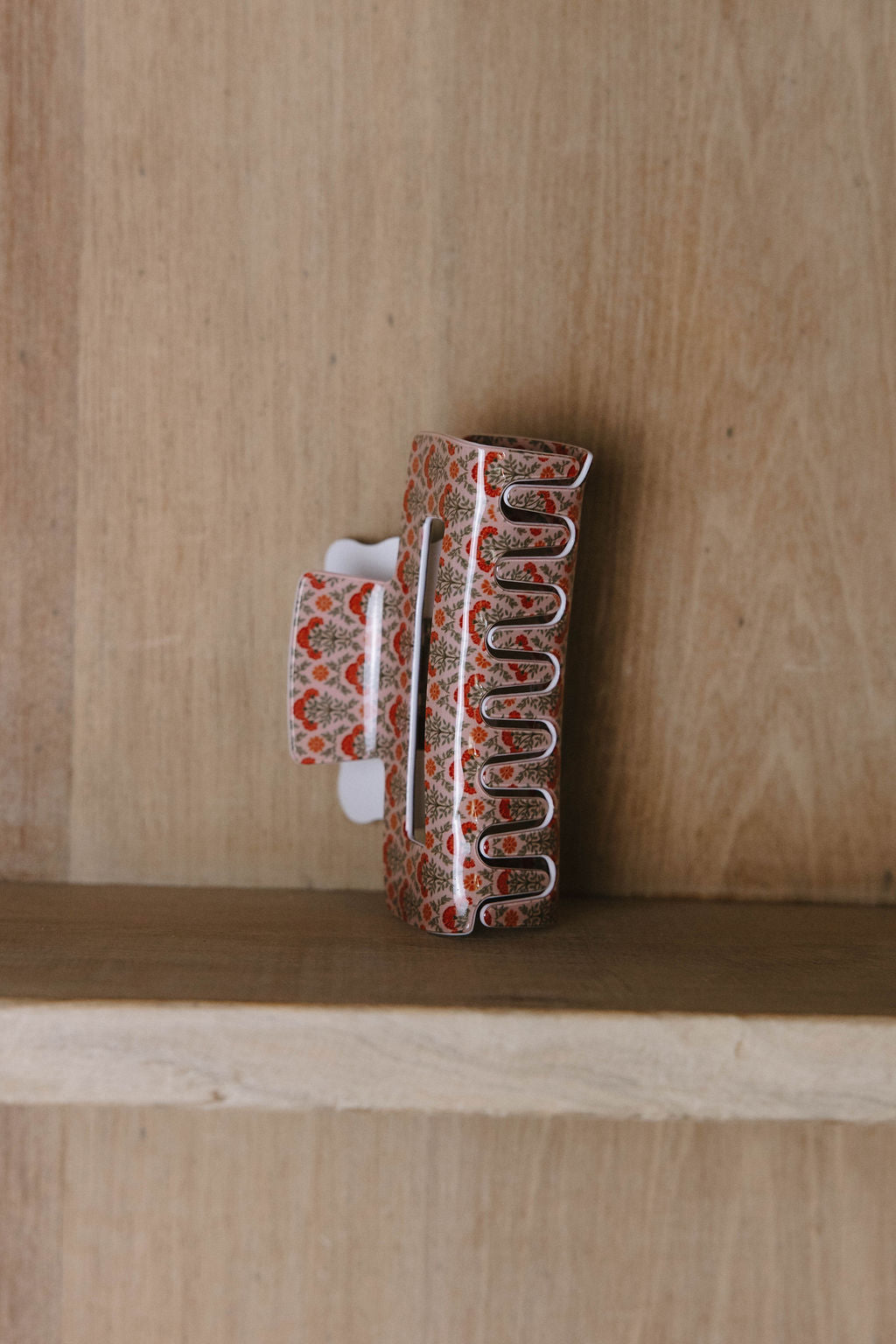 Dusty Rose Claw Clip