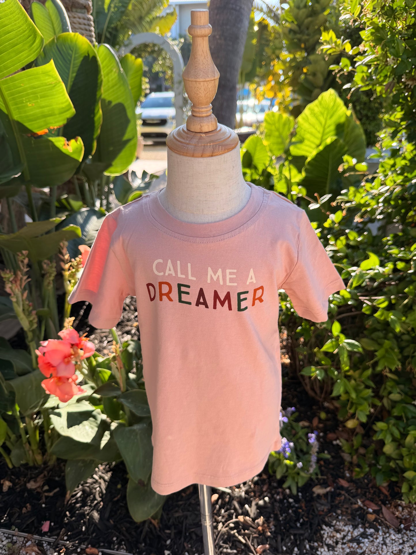 Cotton Kid's Tee w/ Words, Multi Color, 6 Styles (18-24 months, 2T, 3T, 4T)