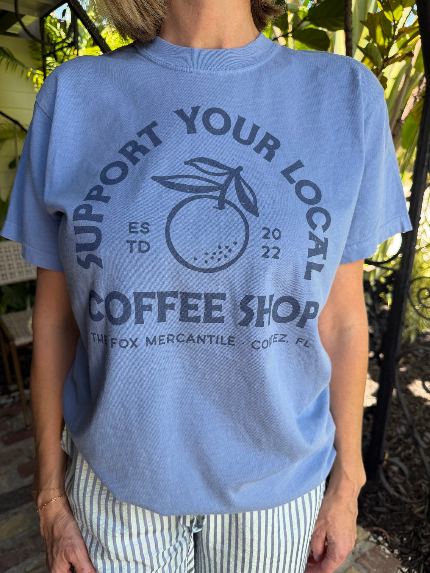 Support Your Local Coffee Shop Tee