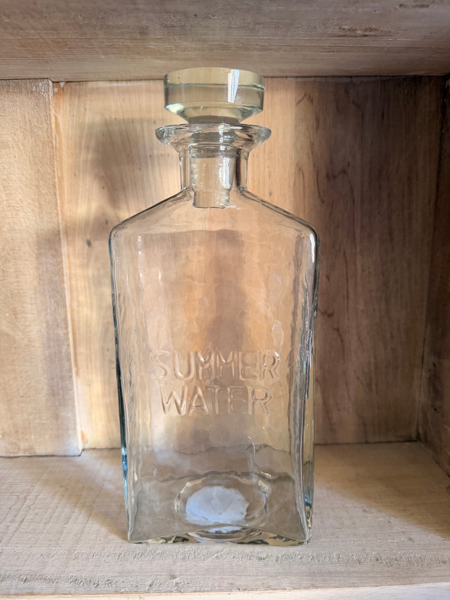 Summer Water Glass Decanter