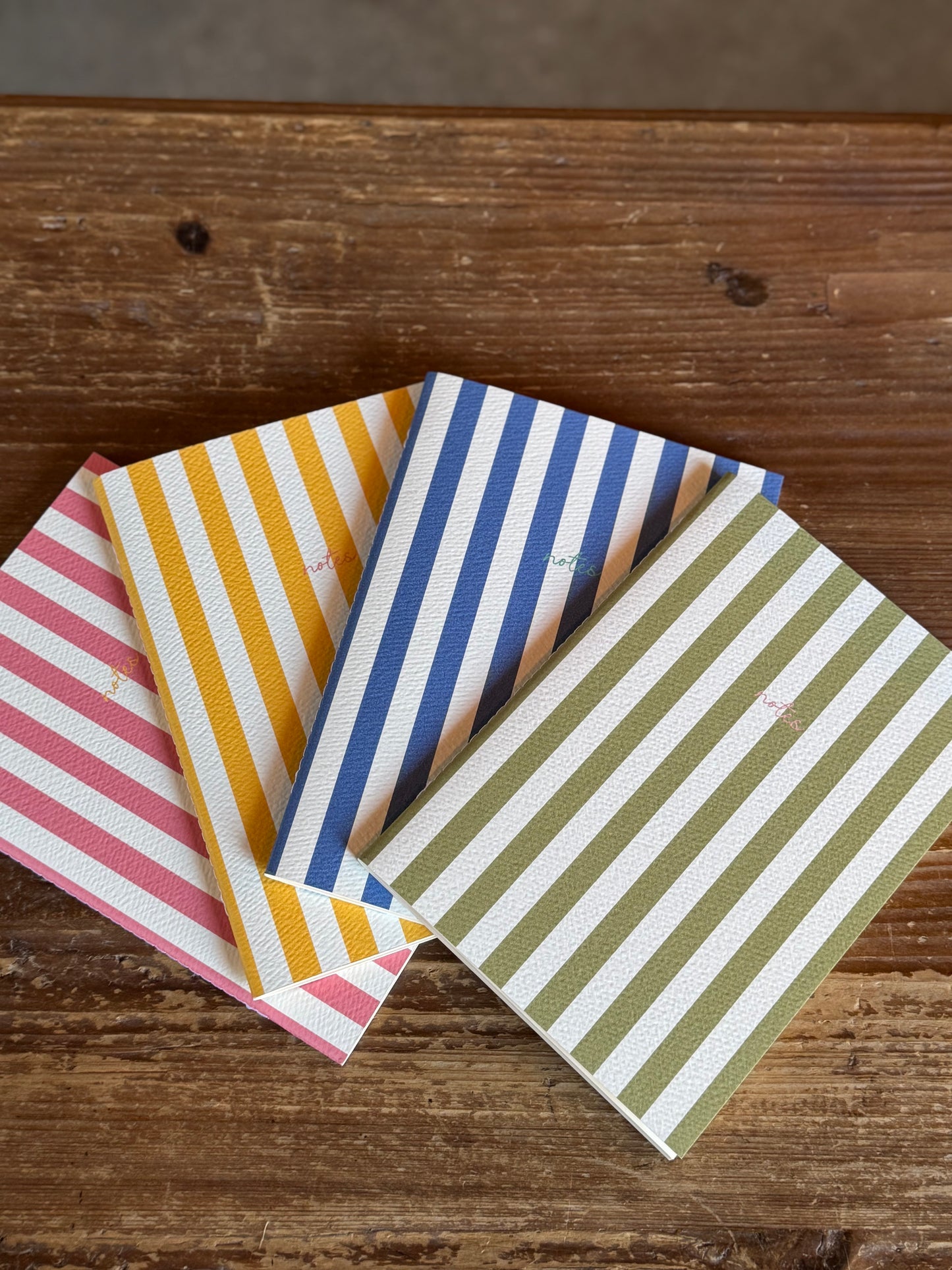 Striped Notebook