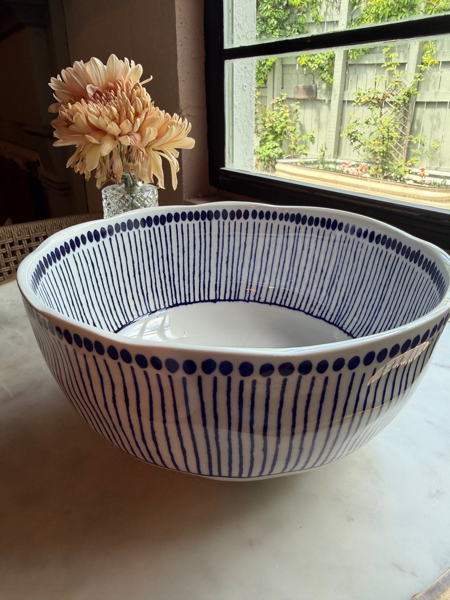Sprout Stamped Mixing Bowl