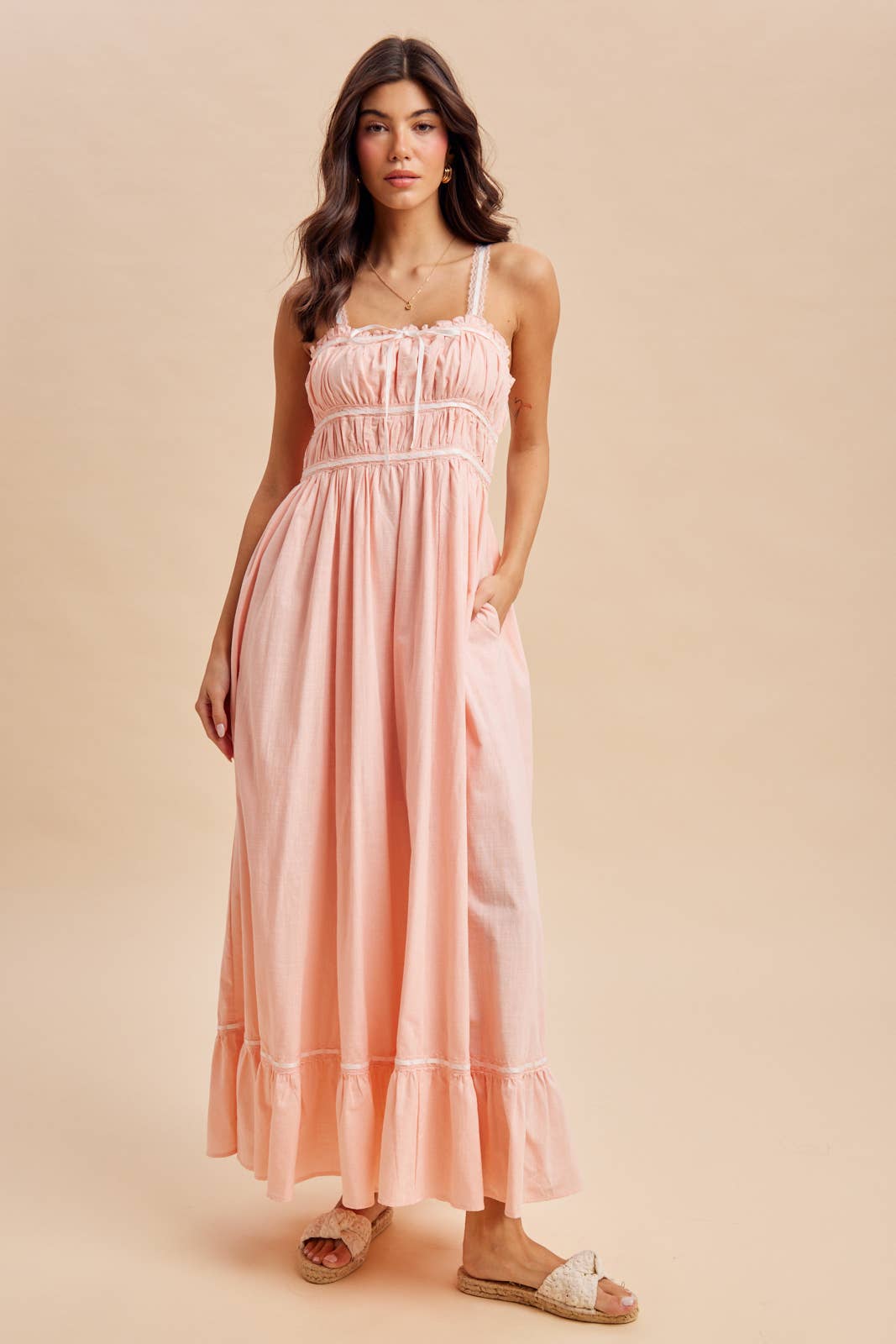 Magnolia Lace Maxi Dress