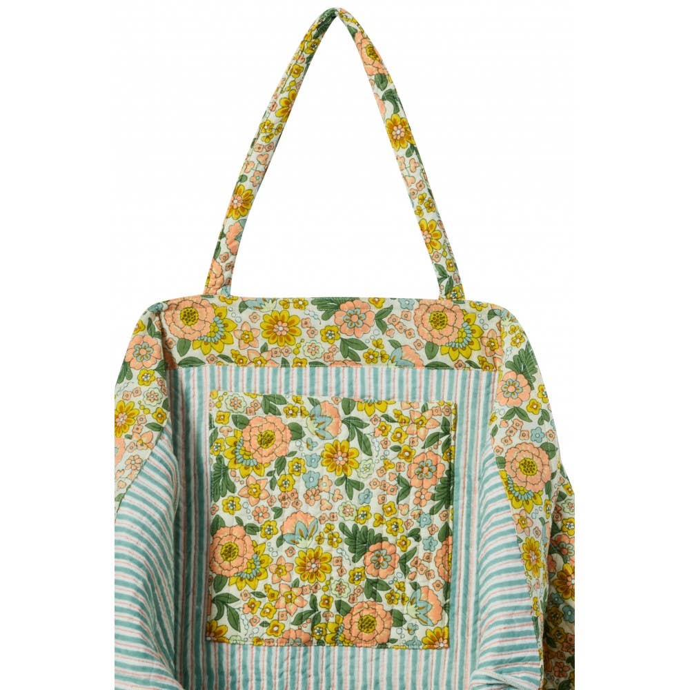 Amaia Coral Pink Shopper Tote