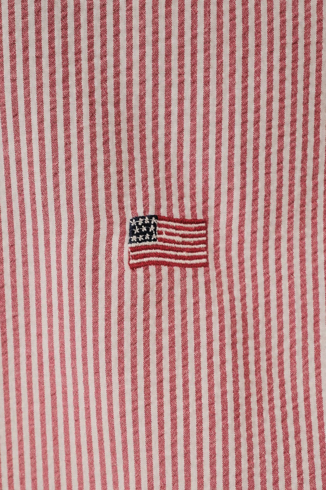 Americana Seersucker Top