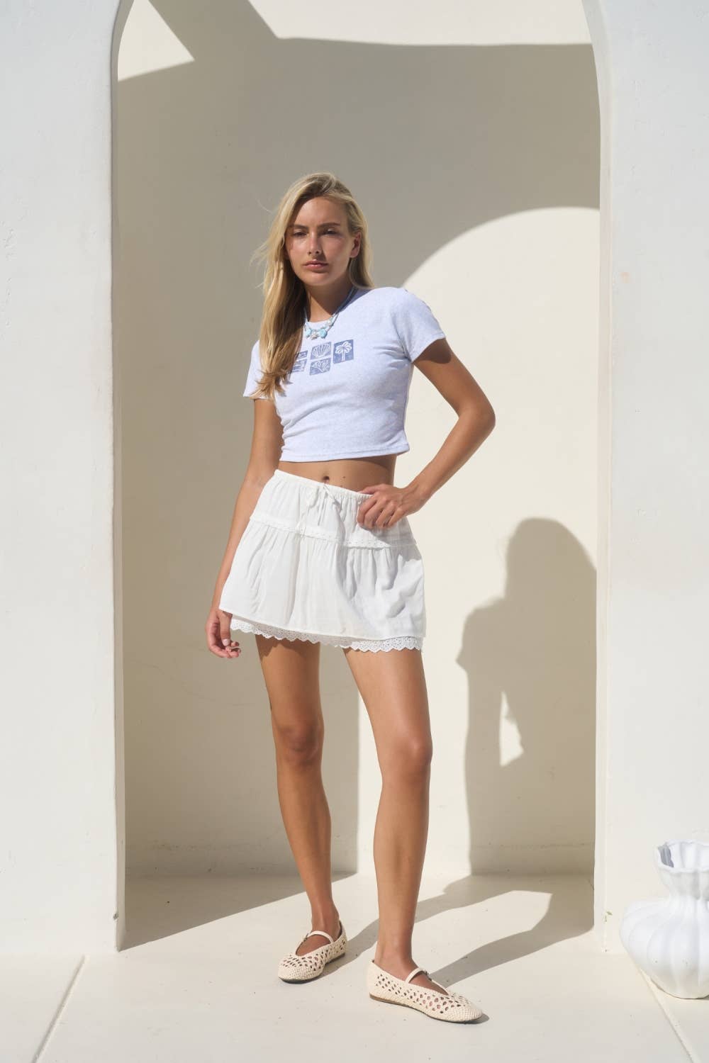 Cropped Coastal Baby Tee