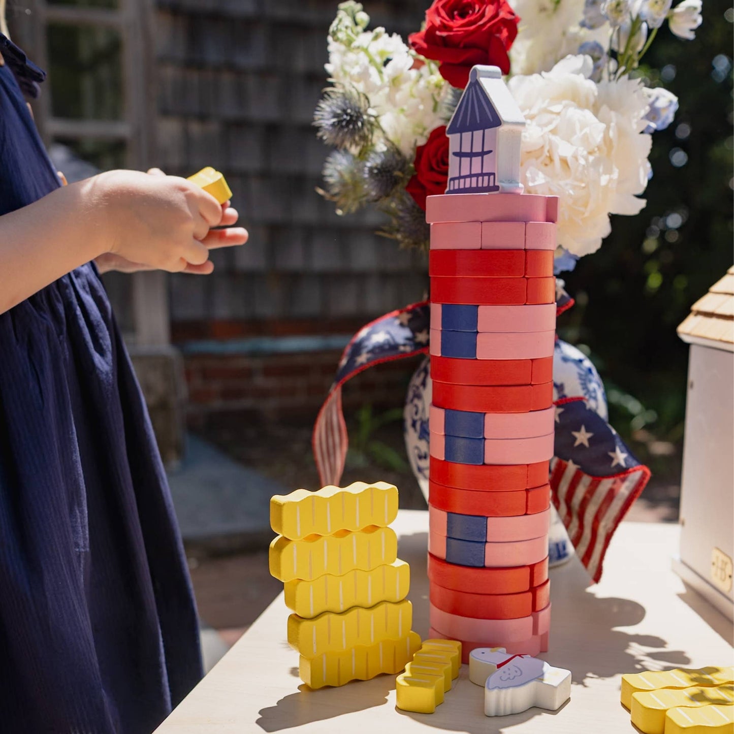 Lighthouse Lookout Stacking Game