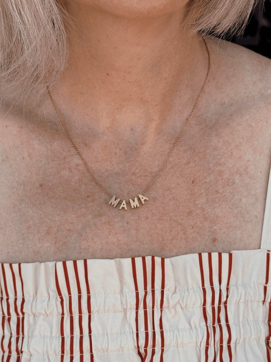 MAMA Gold Necklace