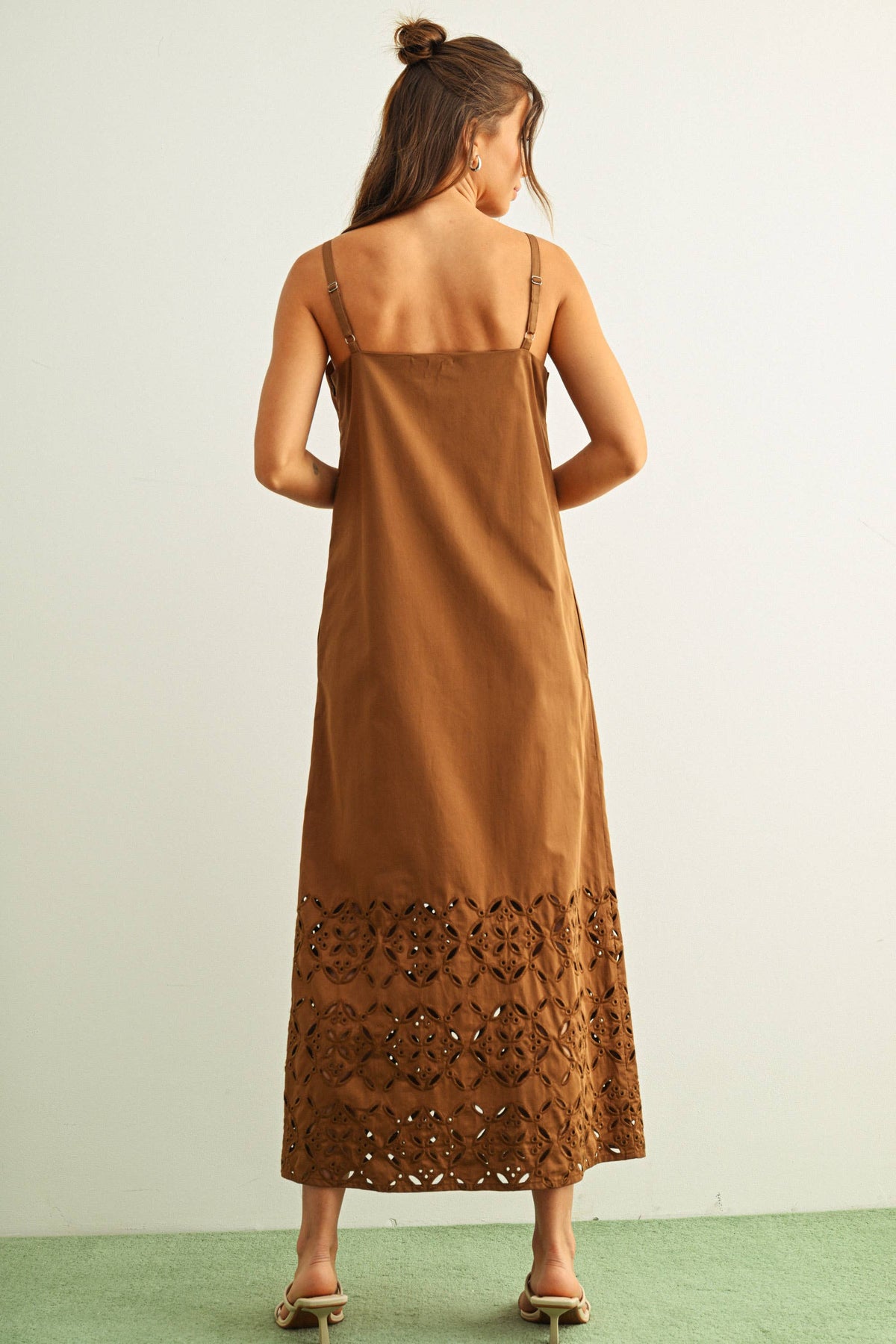 Broder Embroidery Dress