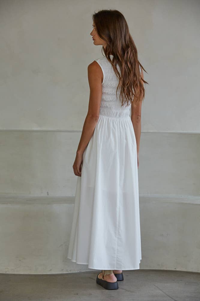 The Seabreeze Square Neck Dress