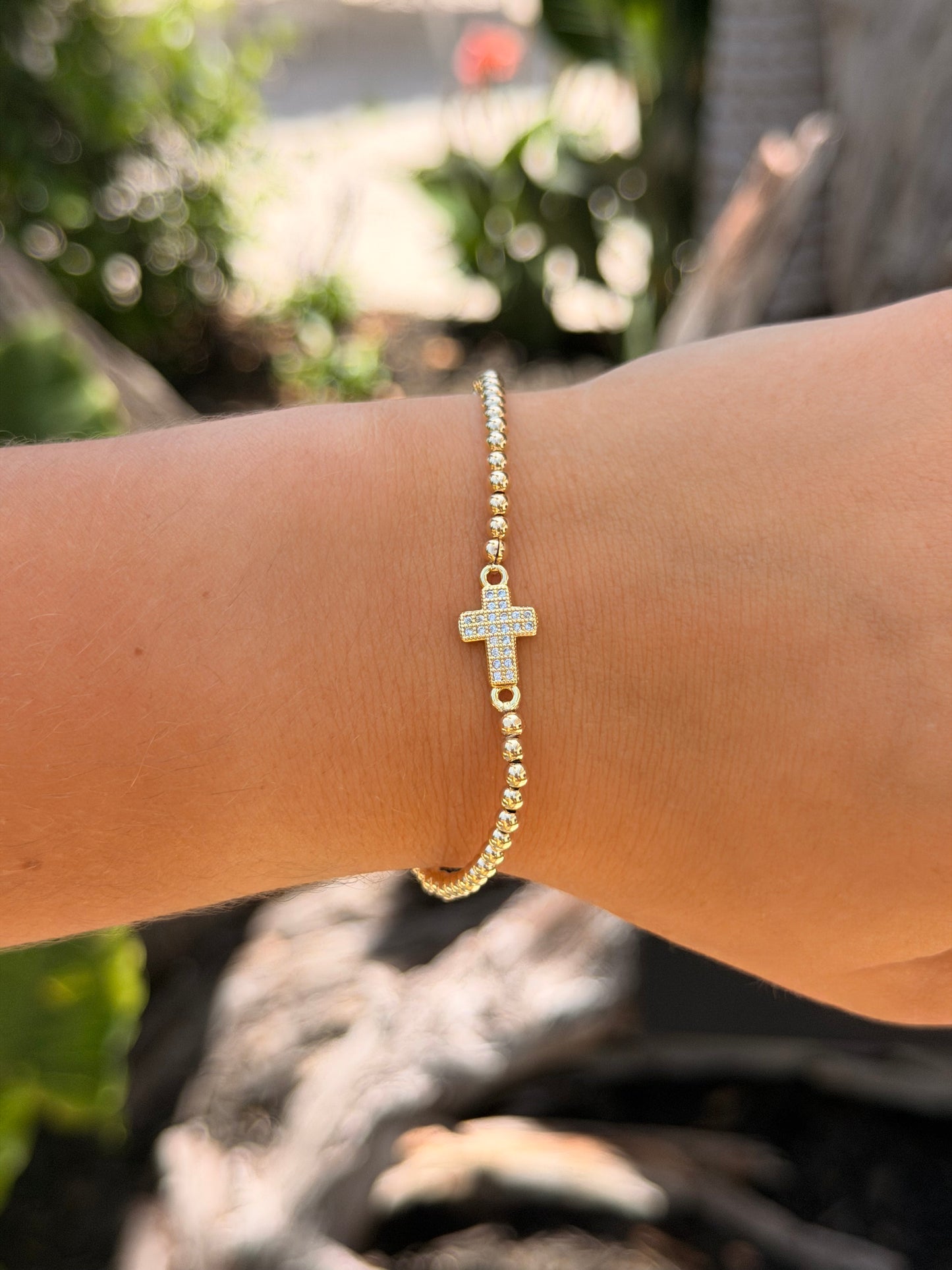 Cross Esther Bracelet GF 7"