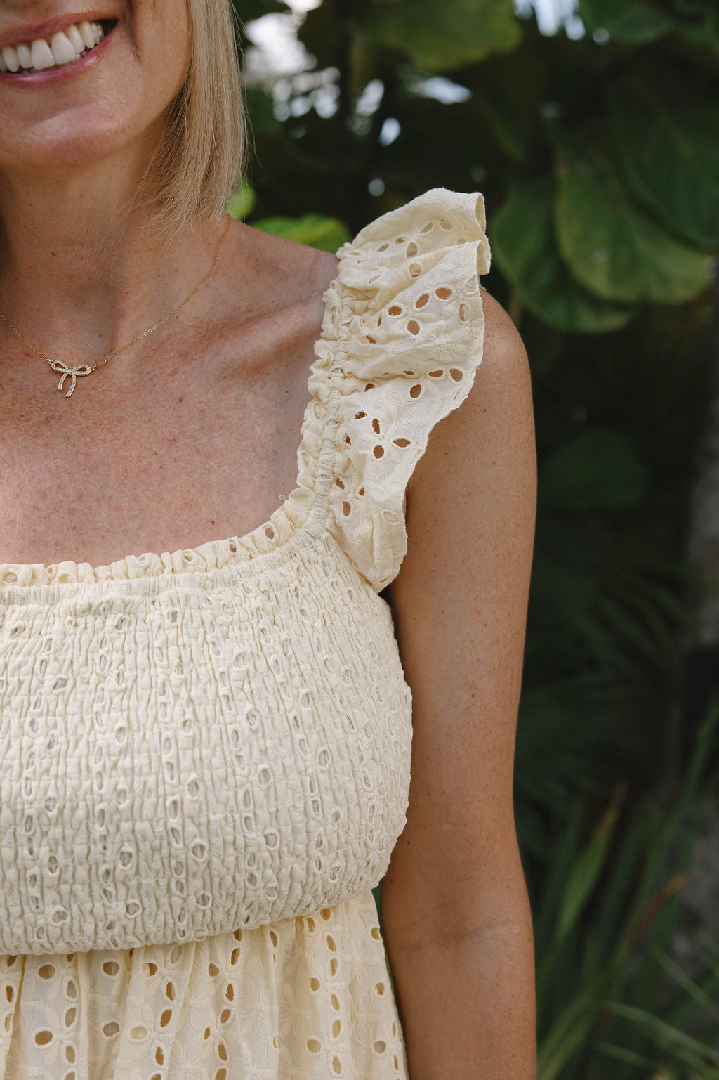 Sunshine Smocked Maxi Dress