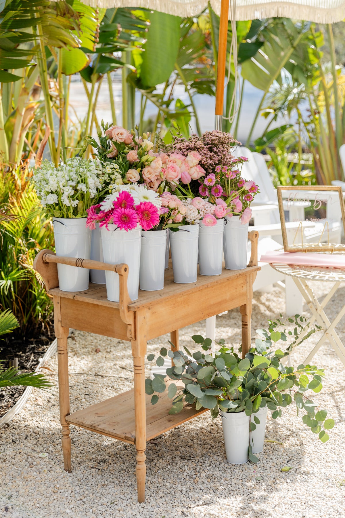 Curated wedding tablescape