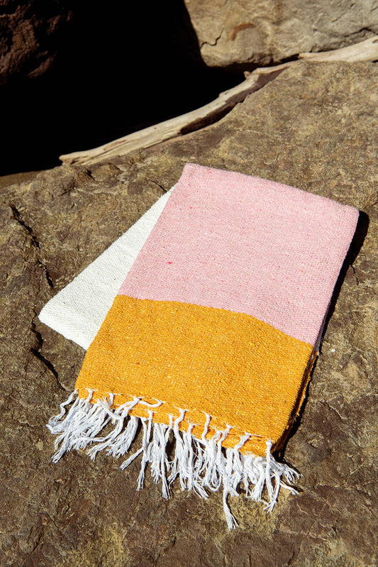 Sunrise - RECYCLED THROW BLANKET