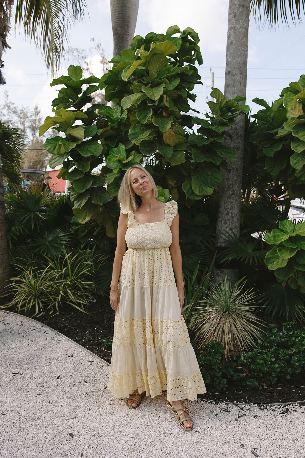 Sunshine Smocked Maxi Dress
