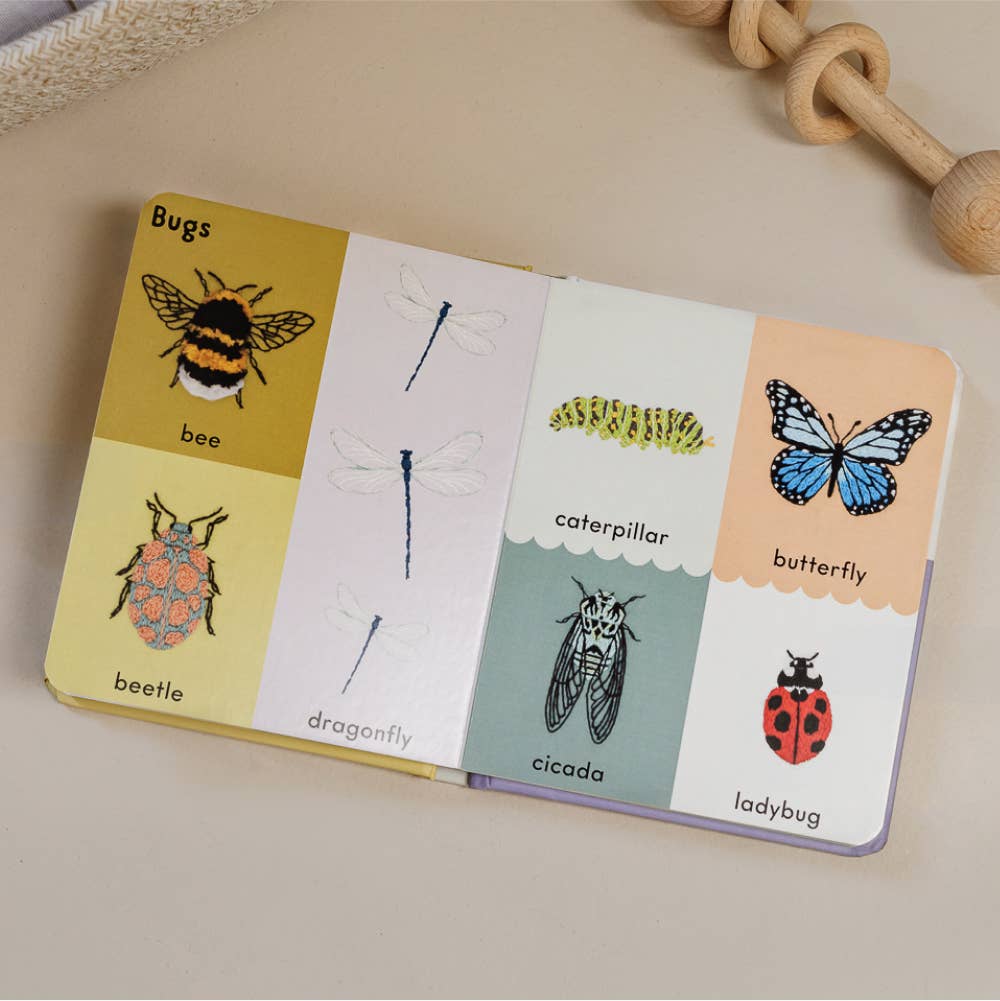 First Words With Embroidered Friends