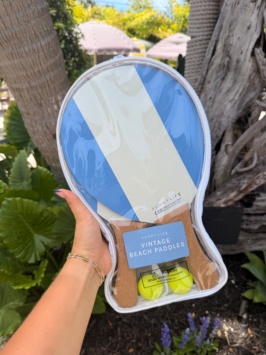 Beach Paddles La Mer Blue