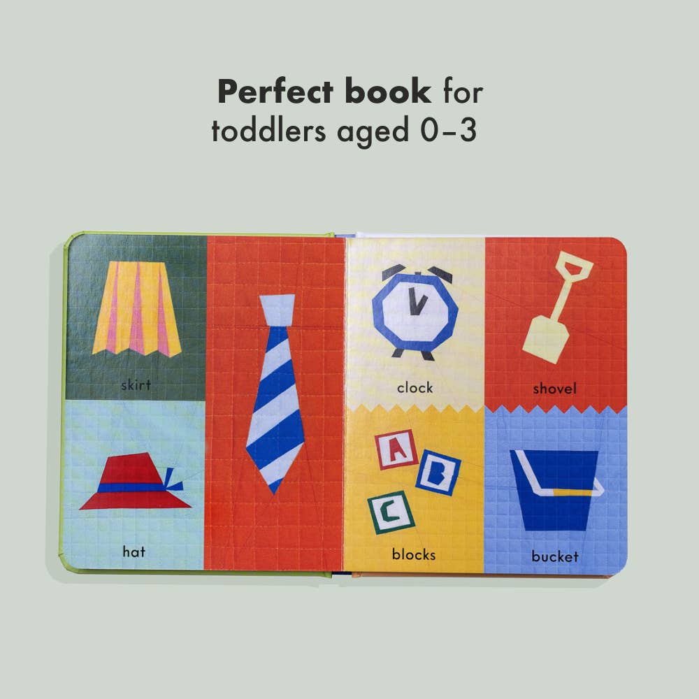 First Words With Cute Quilted Friends