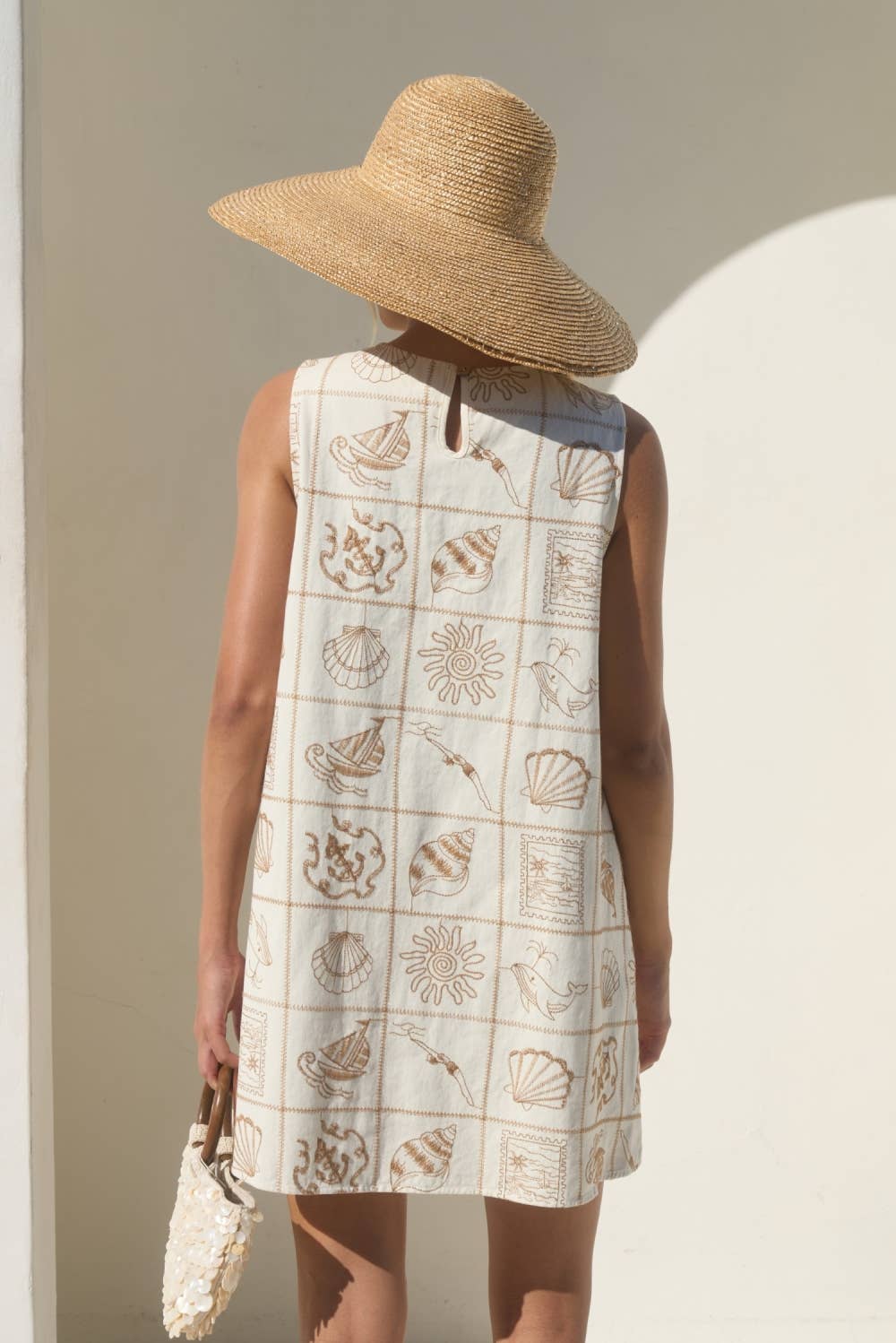 Maeve Seaside Sleeveless Mini Dress