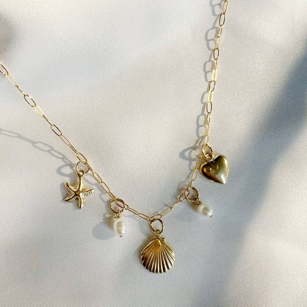 Siesta Key Charm Necklace