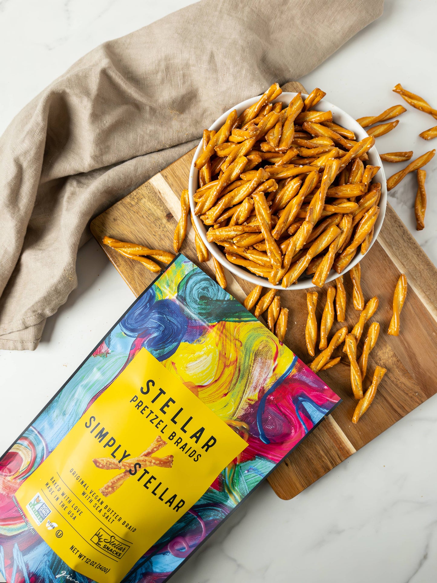 Stellar Pretzel Braids Simply Stellar - 12oz