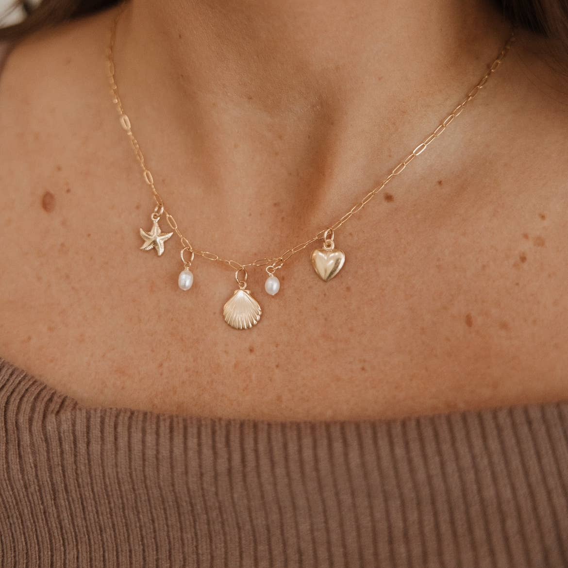 Siesta Key Charm Necklace
