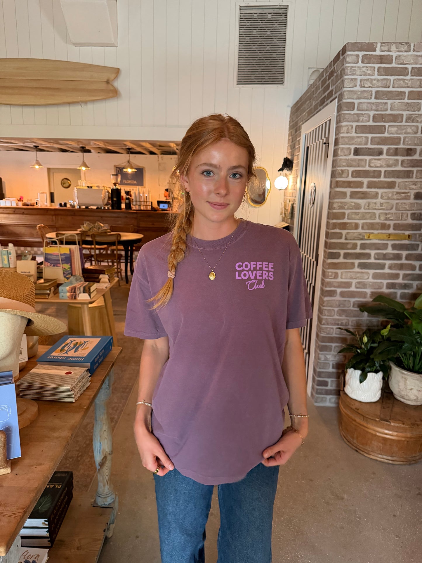 Coffee Lovers Tee - Dusk