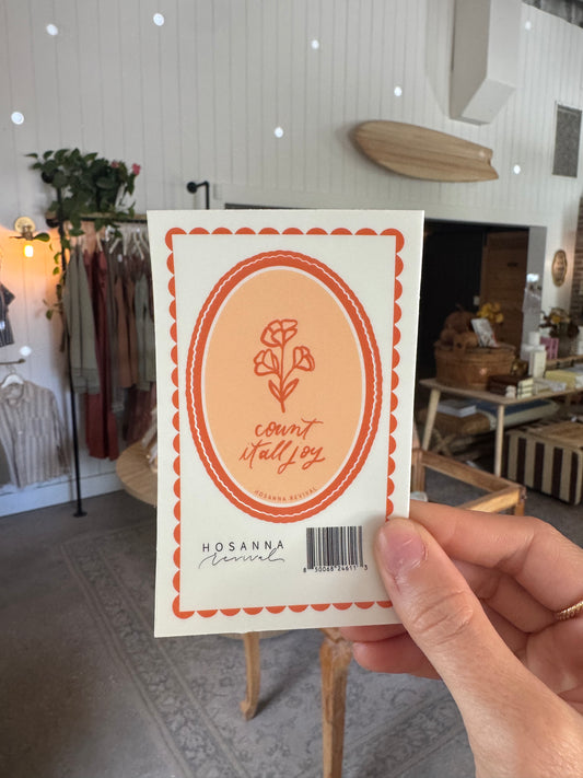 Count It All Joy Sticker