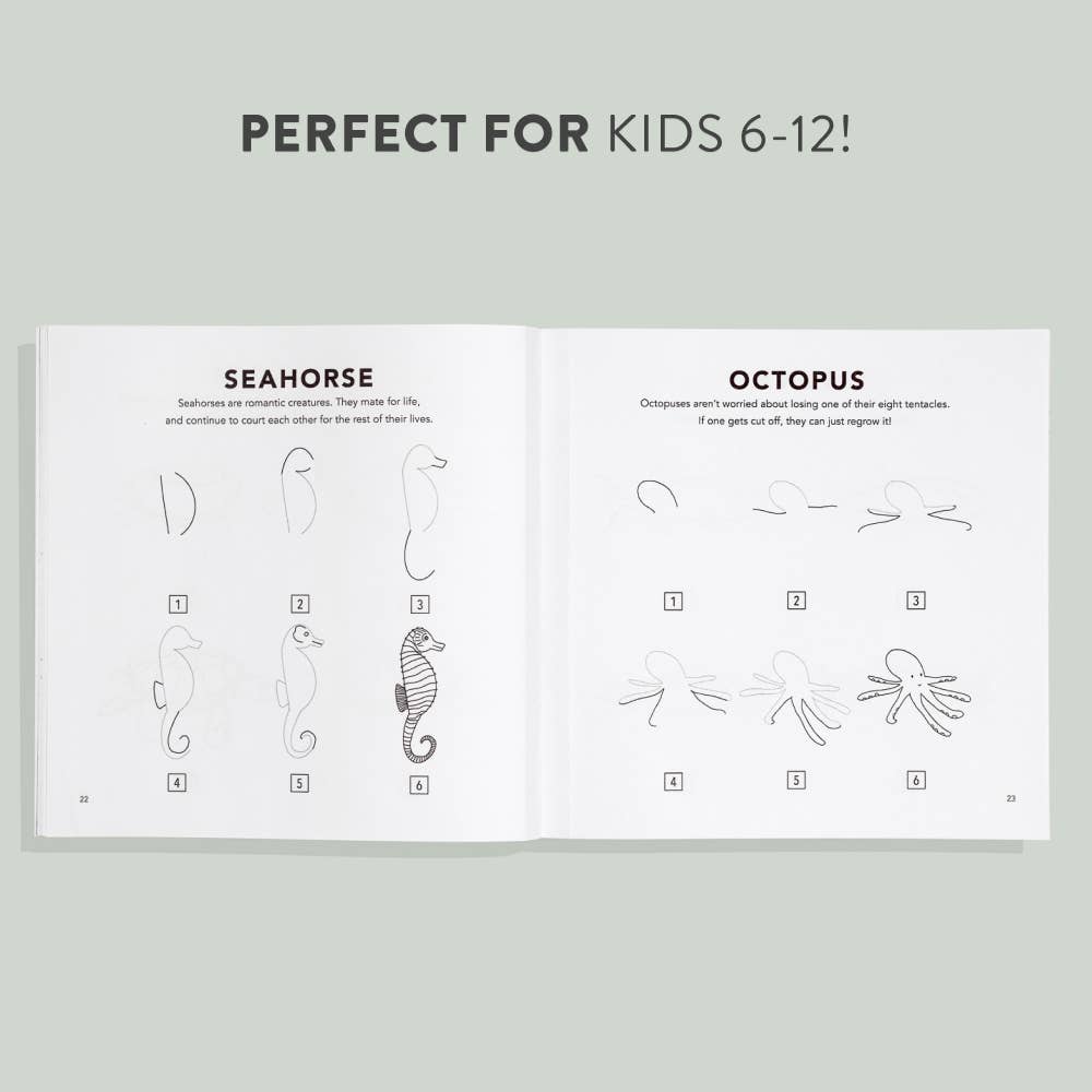 Under The Sea Drawing Book