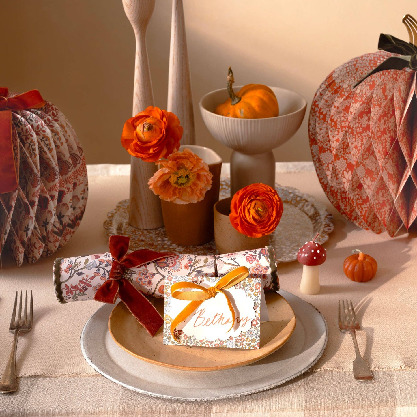 Fall Place Cards