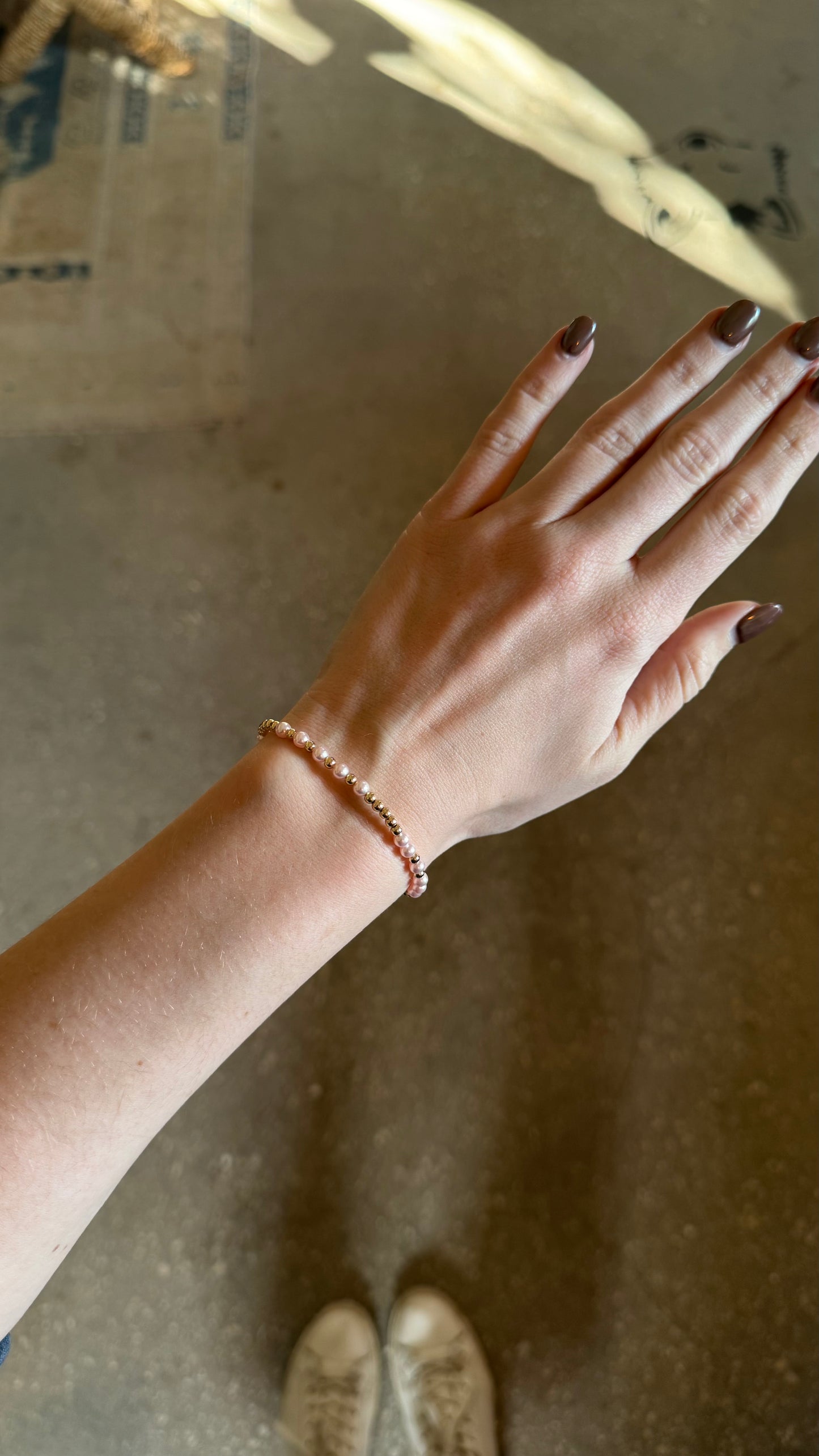 Melanie | Gold Filled Beaded Bracelet