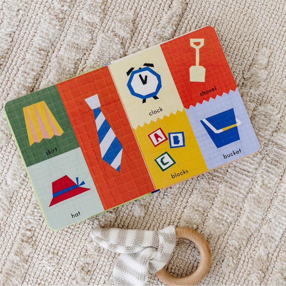 First Words With Cute Quilted Friends