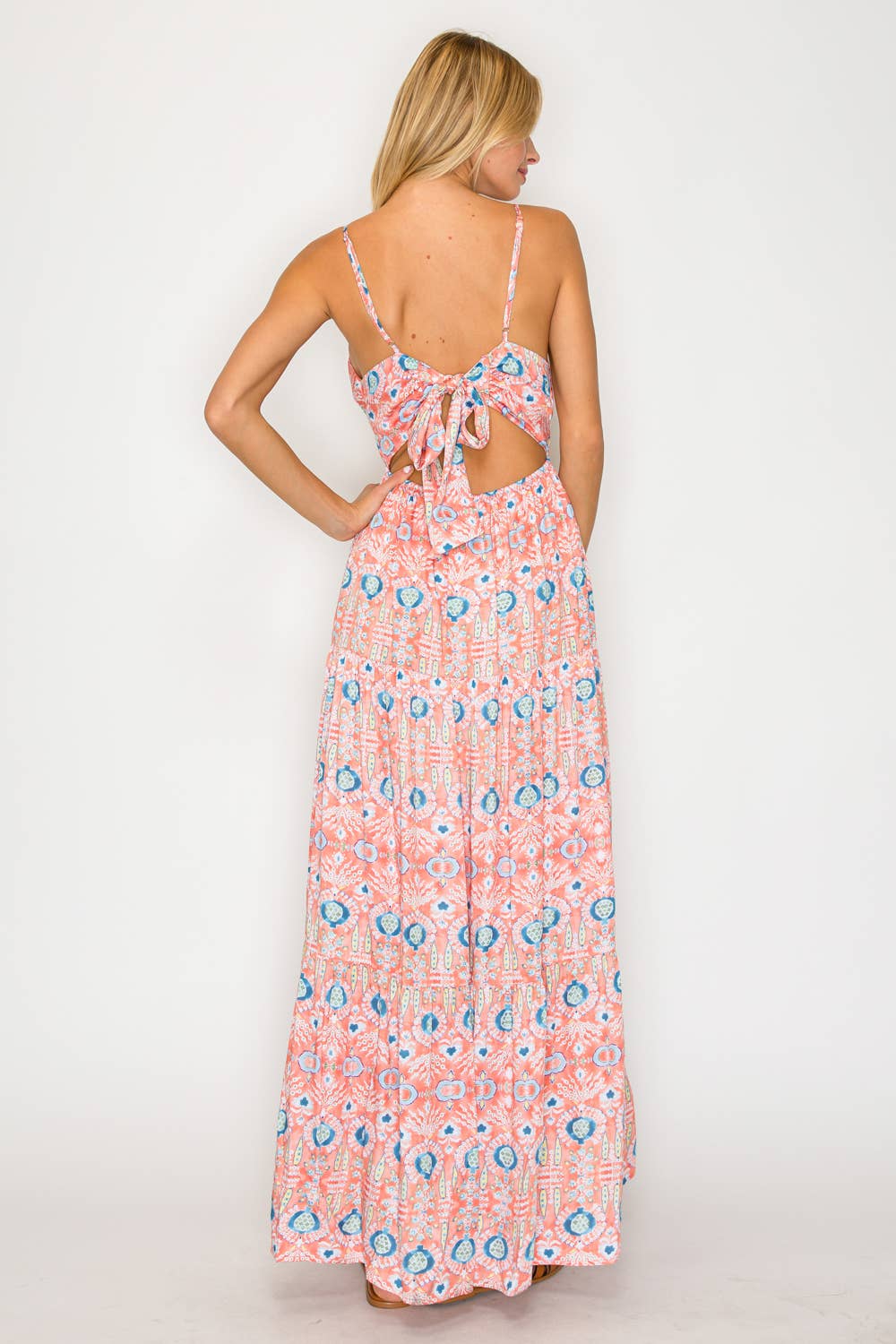Sunset Tapestry Maxi Dress