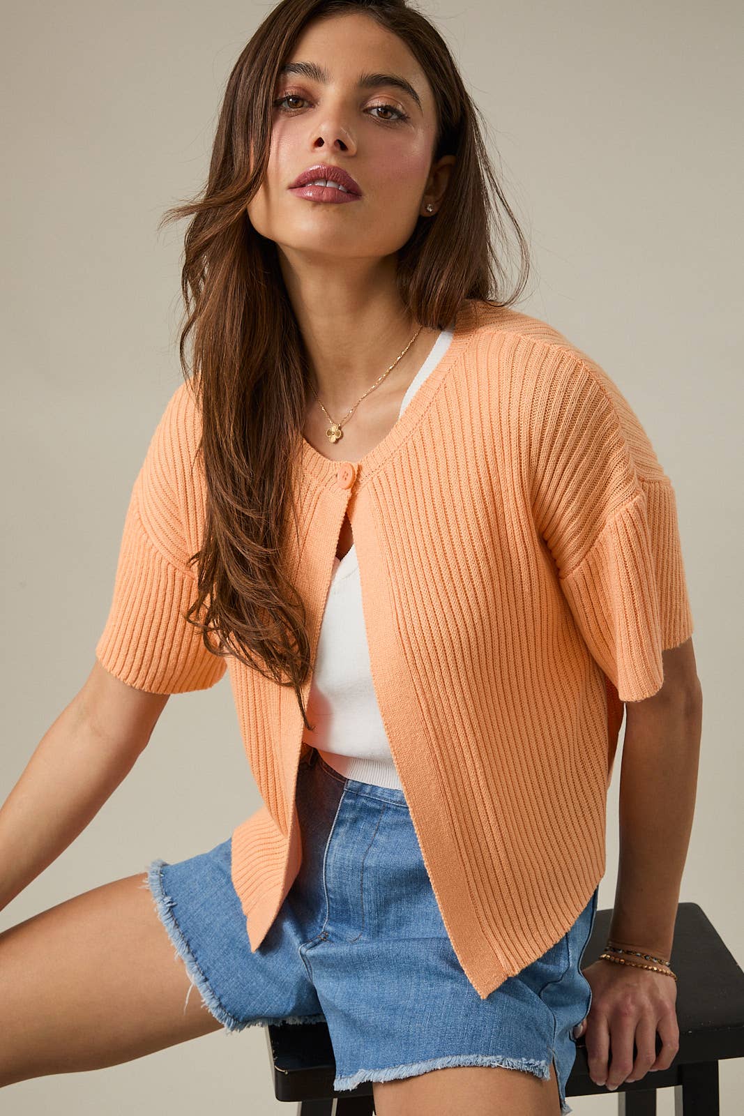 The Apricot Cardigan