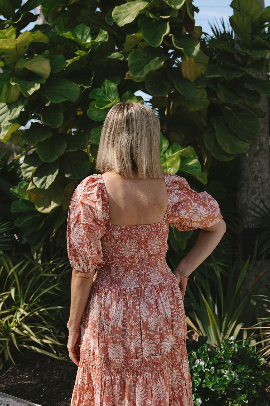 Rose Palm Dress