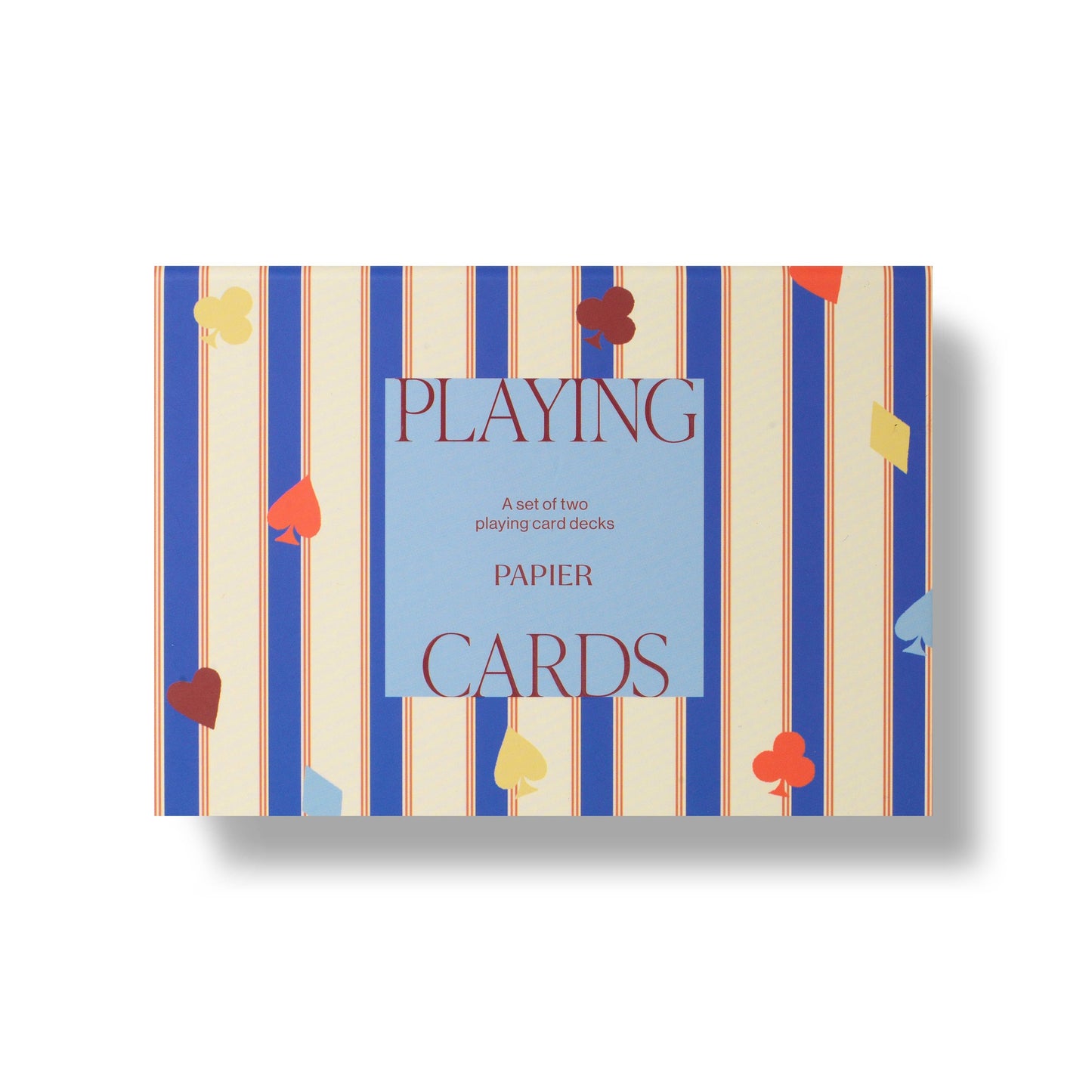 Suits & Stripes Playing Cards