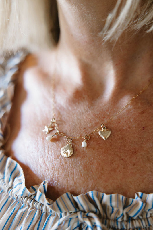 Siesta Key Charm Necklace