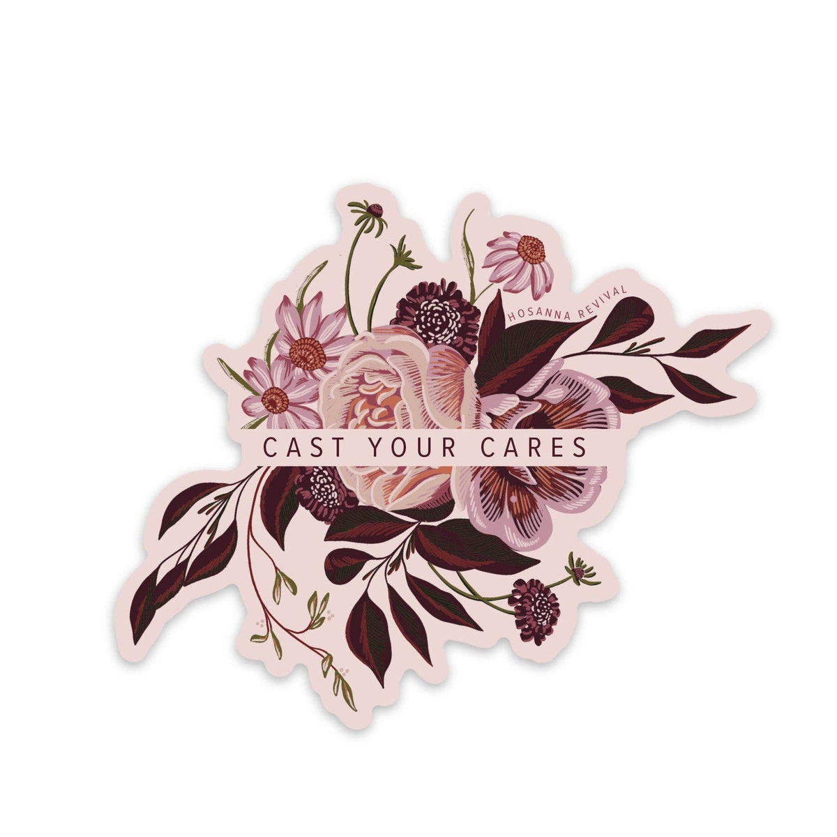 Sticker: Cast Your Cares