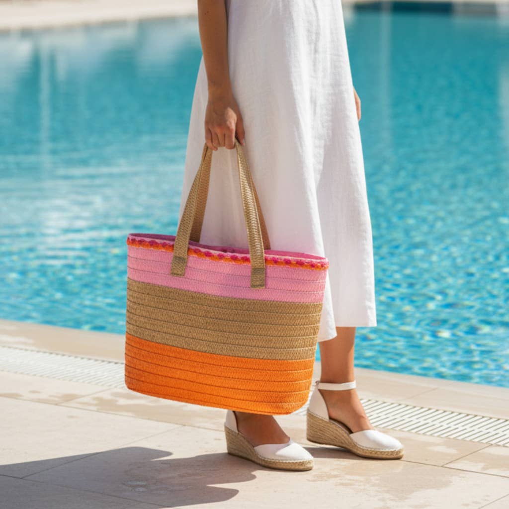 Straw & Sun Tote