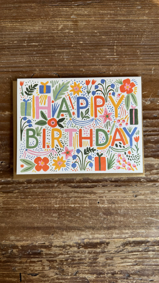 Fiesta Birthday Card