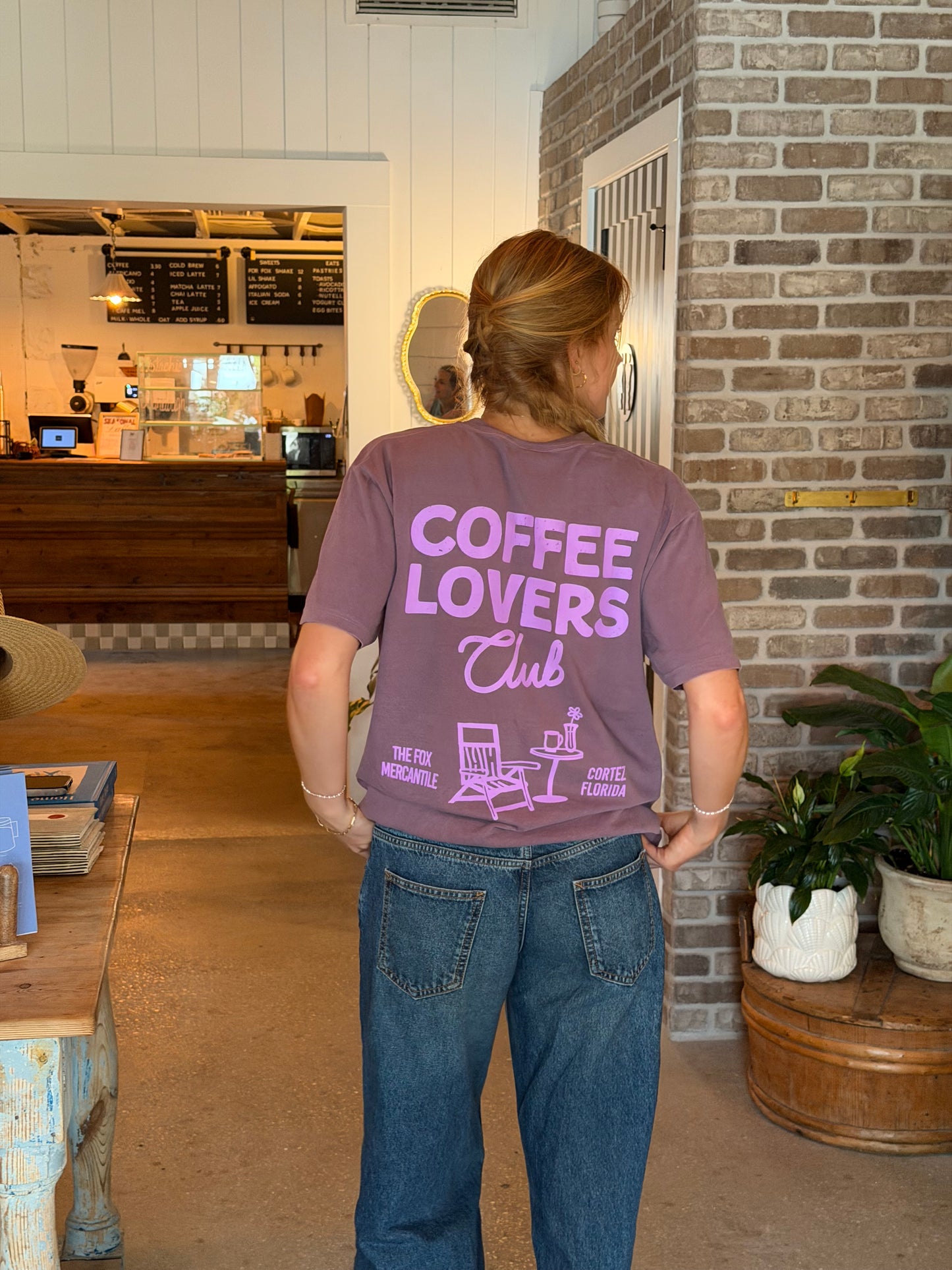 Coffee Lovers Tee - Dusk