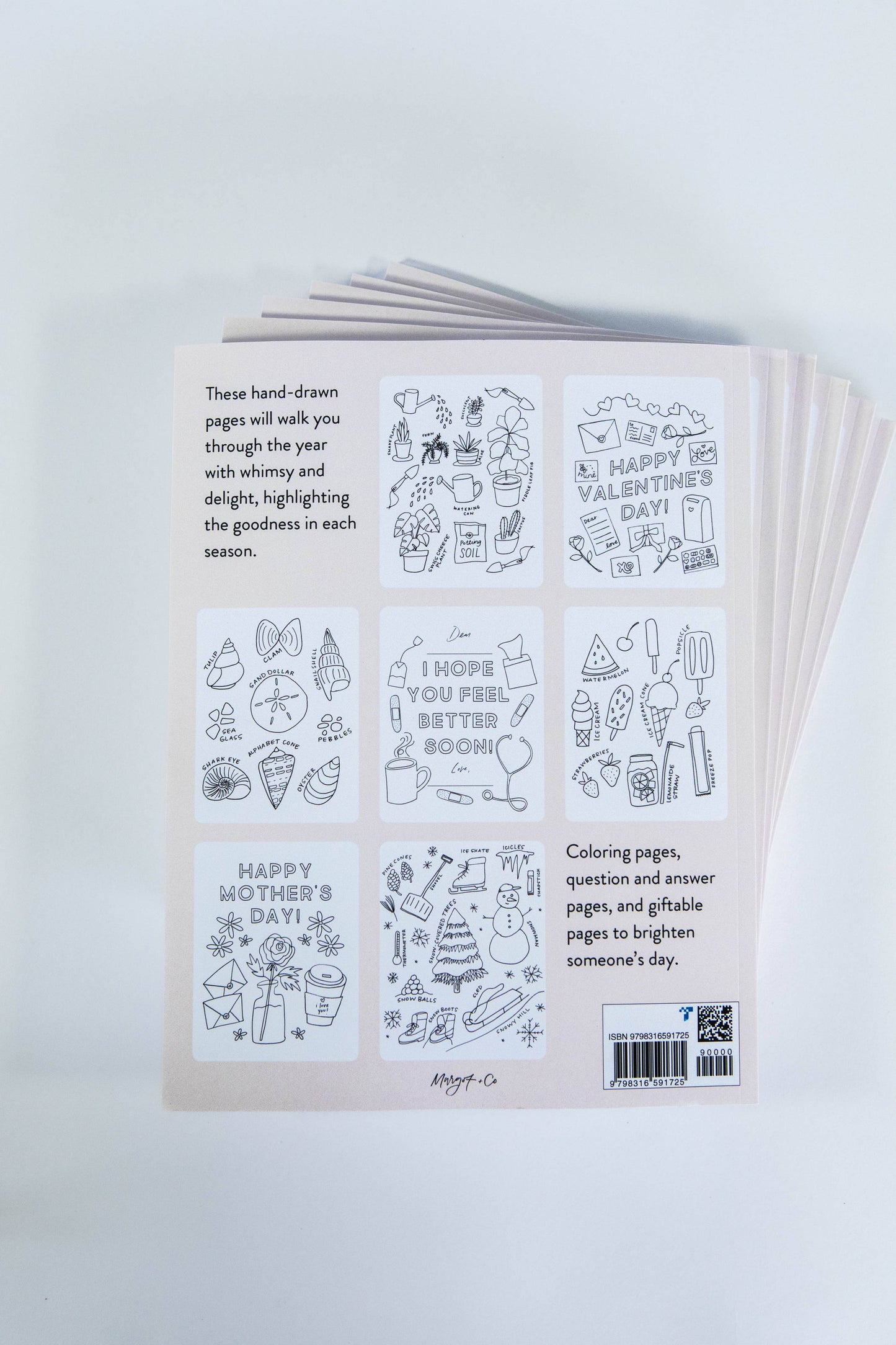 Color the Year: Coloring Book